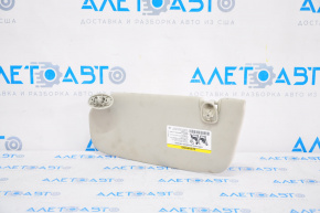 Right visor for Jeep Compass 11-16, gray