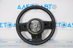 Naked steering wheel Jeep Compass 11-16 leather black, with pads