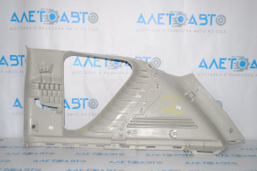 Rear pillar trim left Jeep Compass 11-16 gray, dented