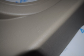 Jeep Compass 11-16 trunk door trim brown for speakers, scratches, plastic turned white