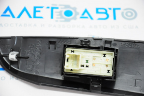 Rear left window lift control for Toyota Highlander 14-19, black, manual, with black trim