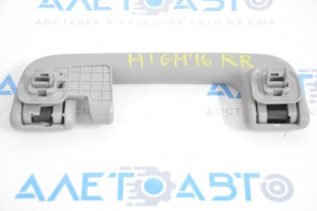 Ceiling handle rear right Toyota Highlander 14-19 gray
