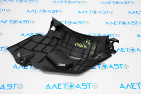 Toyota Highlander 14-19 black lower left front pillar trim