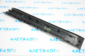 Toyota Highlander 14-19 black front right inner door sill trim