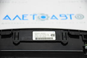 Climate control control 2 row Toyota Highlander 14-17 LE