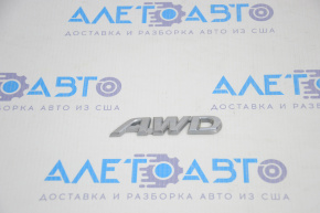 Emblem inscription AWD tailgate Toyota Highlander 14-19