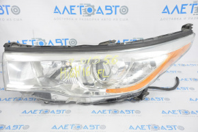 Headlight front left Toyota Highlander 14-16 light