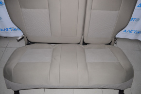 Rear seat row 2 Jeep Compass 11-16 brown cloth