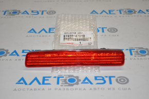 Rear Bumper Reflector Left Toyota Prius V 12-17
