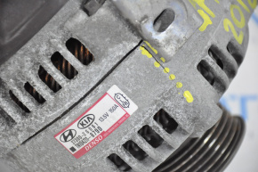 Generator Hyundai Sonata 15-19 2.4 crack, bent pulley