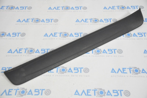 Door sill outer front left Toyota Highlander 14-19 black, worn