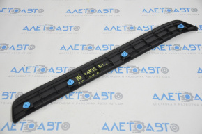 Door sill outer front left Toyota Highlander 14-19 black, worn