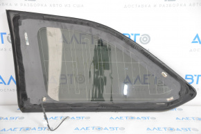 Rear right fixed glass window for Toyota Highlander 14-19, chrome, tinted, heated