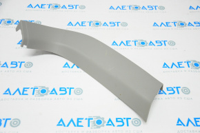 Left trunk door trim Toyota Highlander 14-19 gray, scratches