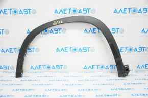 Front left wing arch trim Toyota Highlander 14-19 broken fasteners, crack