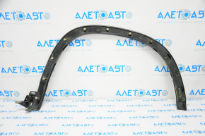 Front left wing arch trim Toyota Highlander 14-19 broken fasteners, crack