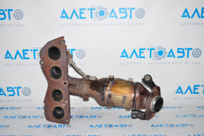 Exhaust manifold with catalytic converter Toyota Rav4 13-18 crumpled