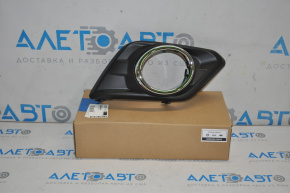 Right fog light frame Nissan Rogue 14-16