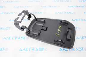 Armrest Ford Fusion mk5 13-16 leather, black