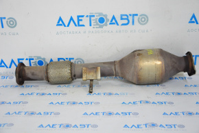 Exhaust line middle section with catalytic converter Toyota Highlander 14-16 3.5