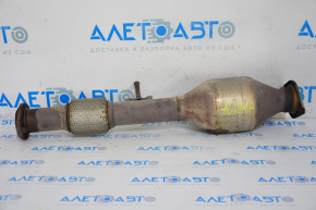 Exhaust line middle section with catalytic converter Toyota Highlander 14-16 3.5