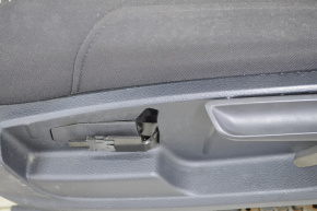 Driver's seat VW Passat b8 16-19 USA without airbag, mechanic, cloth black, missing plastic handle