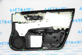 Door trim card front left Honda Accord 13-15 leather black