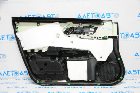 Door trim card front right Honda Accord 13-15 leather black