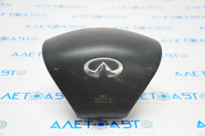 Airbag in steering wheel driver Infiniti JX35 QX60 13-13 black, outline visible