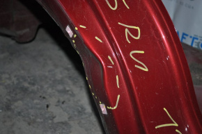 Quarter wing rear right Kia Sorento 10-15 red, dent at sunset, ticks