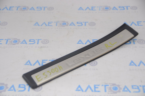 Door sill trim rear left outer Lexus ES300h ES350 13-18 chrome, dent