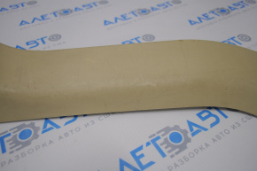Trunk opening trim left Lexus RX350 RX450h 10-15 beige worn