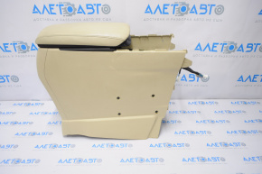 Central console armrest Lexus RX350 RX450h 10-12 beige scratches whitened plastic