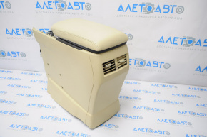Central console armrest Lexus RX350 RX450h 10-12 beige scratches whitened plastic