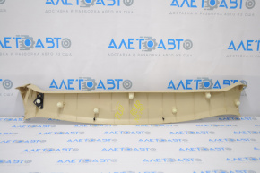 Upper trunk door trim Lexus RX350 RX450h 10-15 beige dented