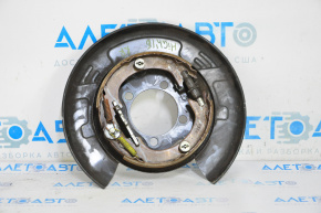 Rear right brake disc cover Toyota Highlander 14-19 with parking brake mechanism