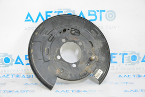 Rear right brake disc cover Toyota Highlander 14-19 with parking brake mechanism