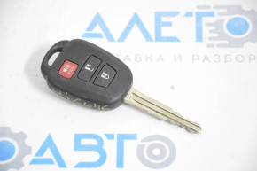 Toyota Highlander 14-15 3-button key
