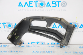 Front bumper lower left lip Lexus RX350 RX450h 10-12 pre-rest, structure