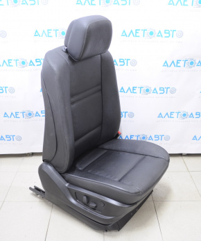Passenger seat BMW X5 E70 07-13 without airbag, electric, leather black