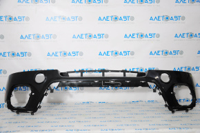 Bare front bumper BMW X5 E70 11-13 rest with reflectors for camera