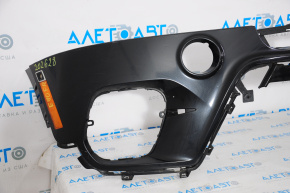 Bare front bumper BMW X5 E70 11-13 rest with reflectors for camera