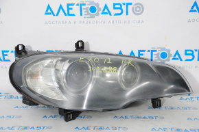 Headlight front right bare BMW X5 E70 11-13 rest xenon adaptive