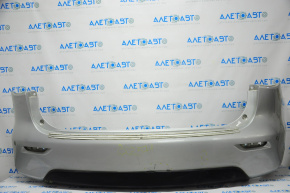 Bare rear bumper Infiniti JX35 QX60 13-15 pre-rest for parking sensors, dented, broken mount