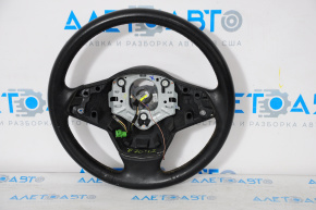 Steering wheel naked BMW X5 E70 07-13 leather black