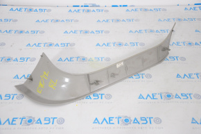 BMW X5 E70 07-13 grey rear upper door trim, left