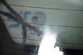 Rear glass of the trunk door BMW X5 E70 07-13 chip cut off