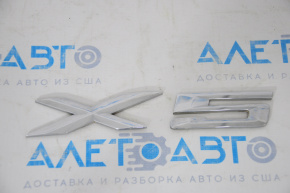 Emblem inscription X5 rear BMW X5 E70 08-13