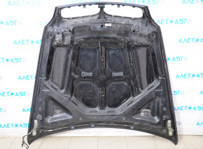 Hood bare BMW X5 X6 E70 E71 07-13 black, butt