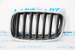 Radiator grill nostril left BMW X5 E70 07-13